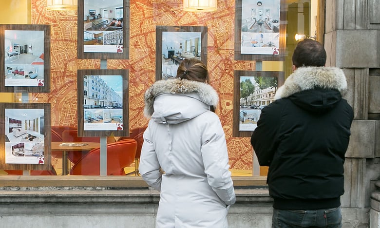 Coupling your unique profile with industry open data may take some of the pain out of property searching. Photograph: Daniel Leal-Olivas/PA